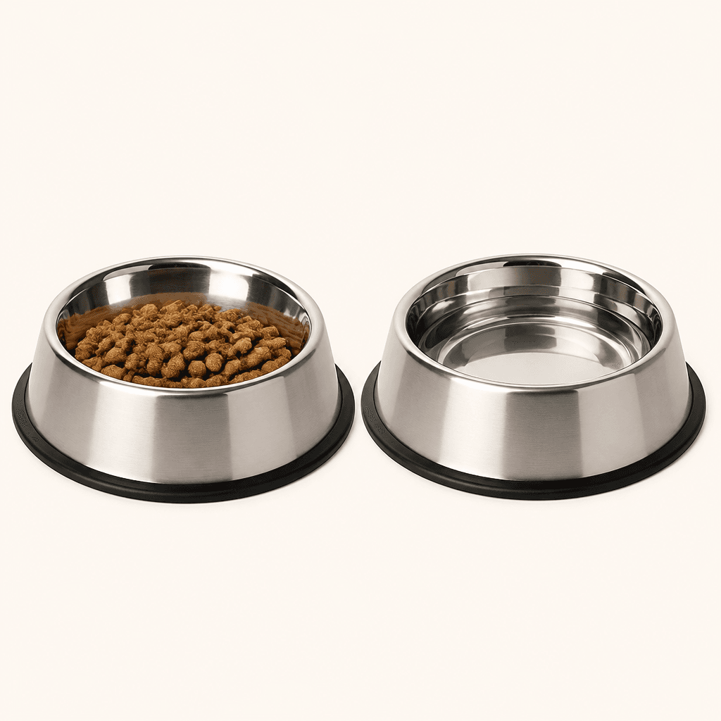 Stainless Steel Pet Bowl Set